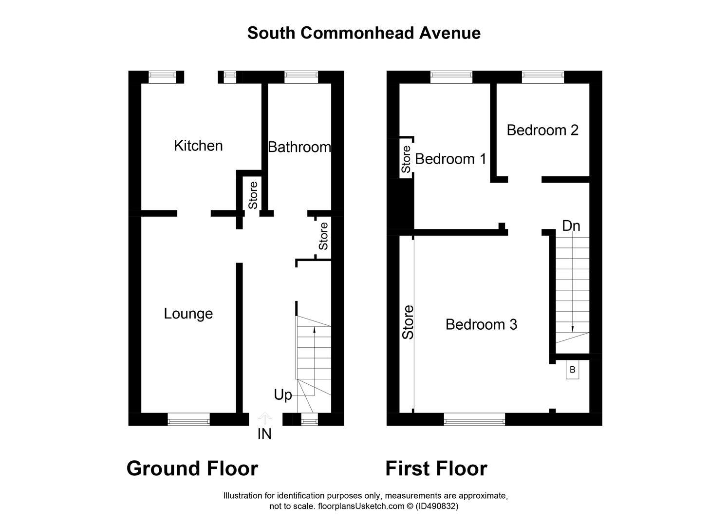 3 Bedrooms Terraced house for sale in South Commonhead Avenue, Airdrie ML6