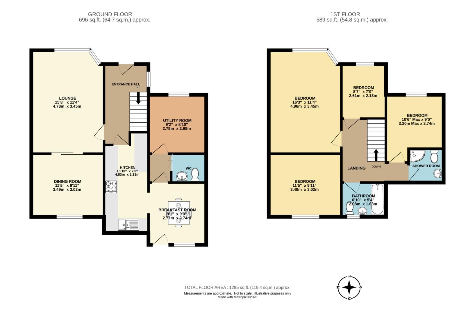 32, Broughville Drive, Didsbury floorplan