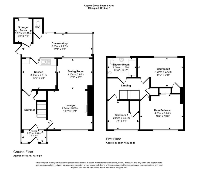 9, Newbury Close, Romford floorplan