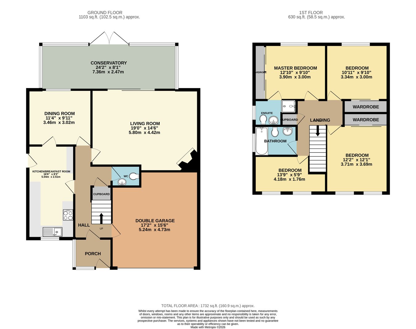 12, Hawthorn Avenue, Bexhill-on-Sea floorplan