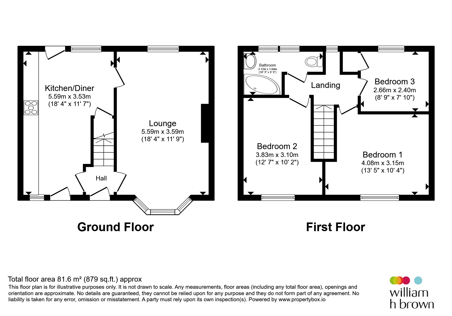 78, Clough Lane, Halifax floorplan