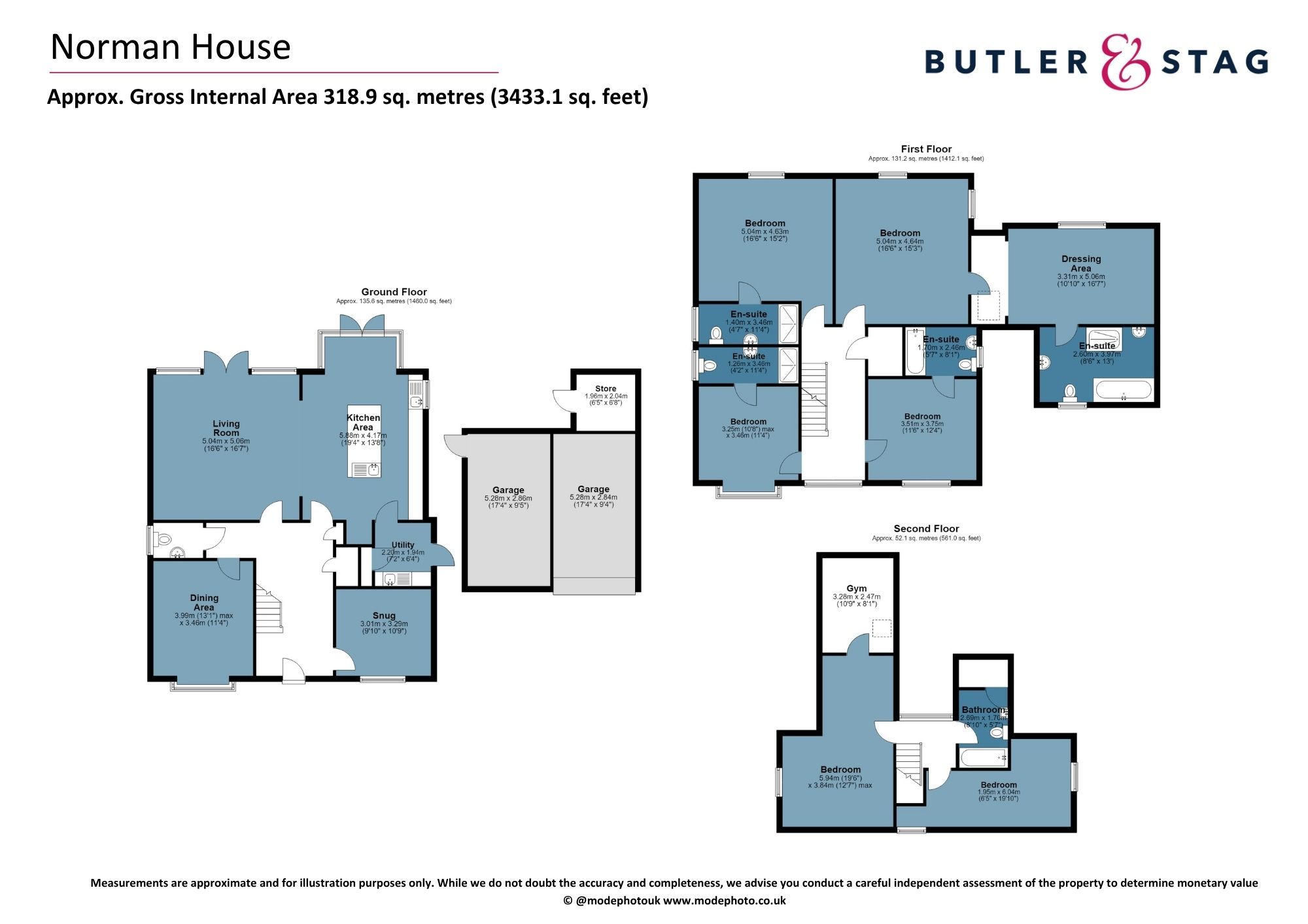 3 Wallen Park, Sawbridgeworth floorplan