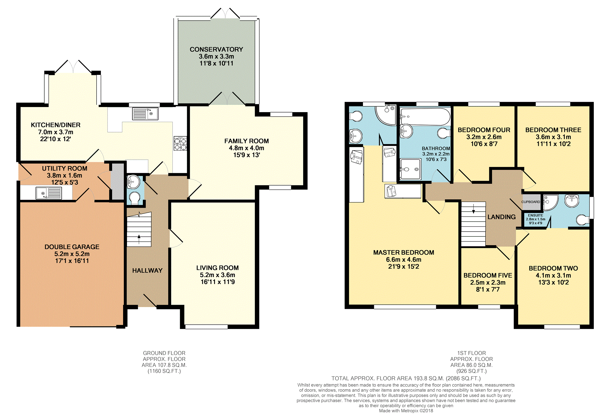 5 Bedrooms Detached house for sale in Grant Close, Warrington WA5