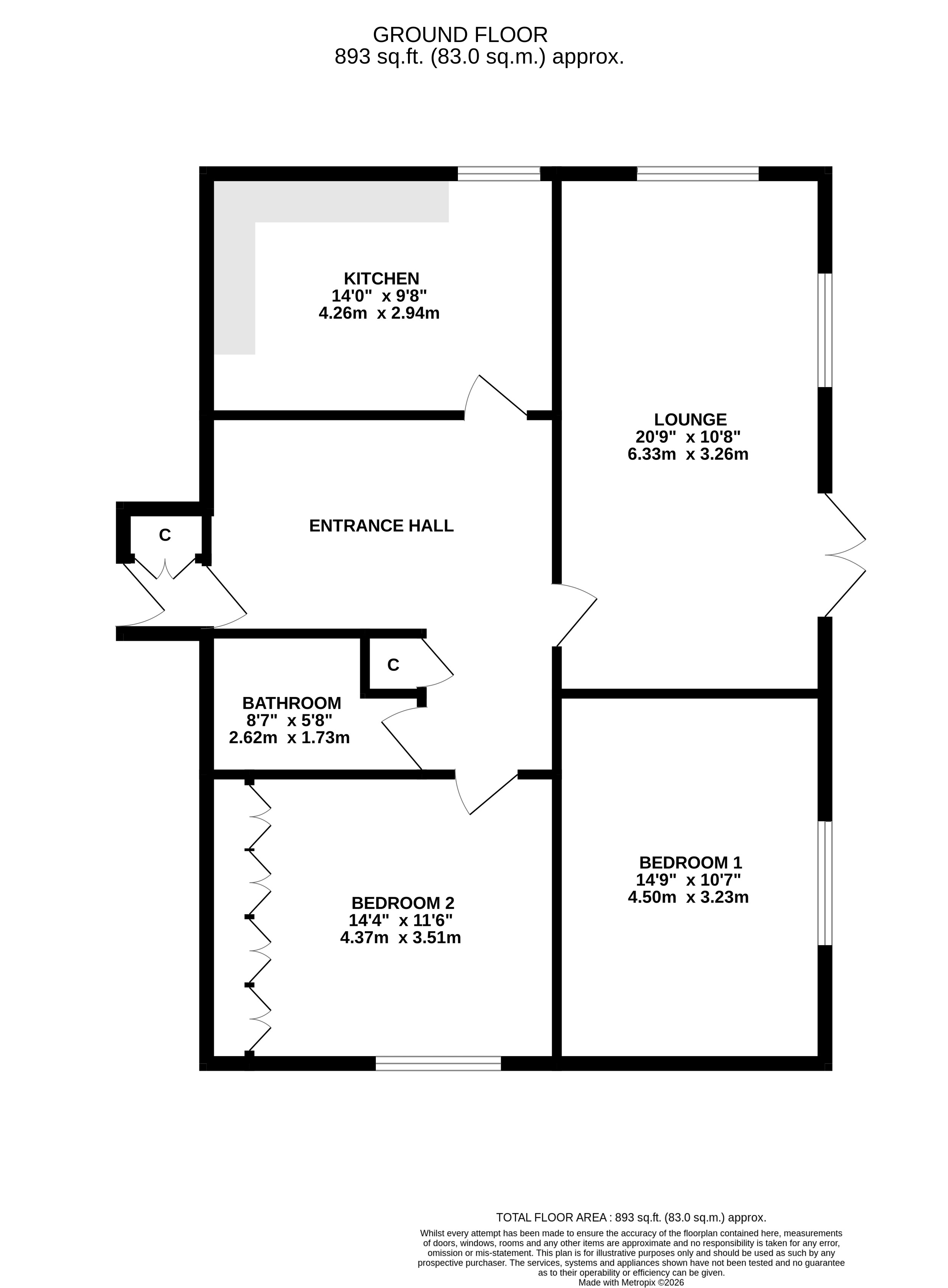 1 Chapel Court,, Chapel Street, Ilkley floorplan