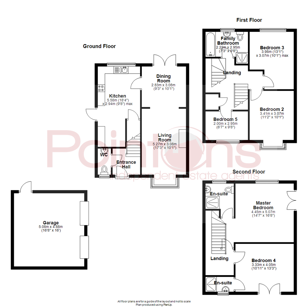7, Buttercup Way, Bedworth floorplan