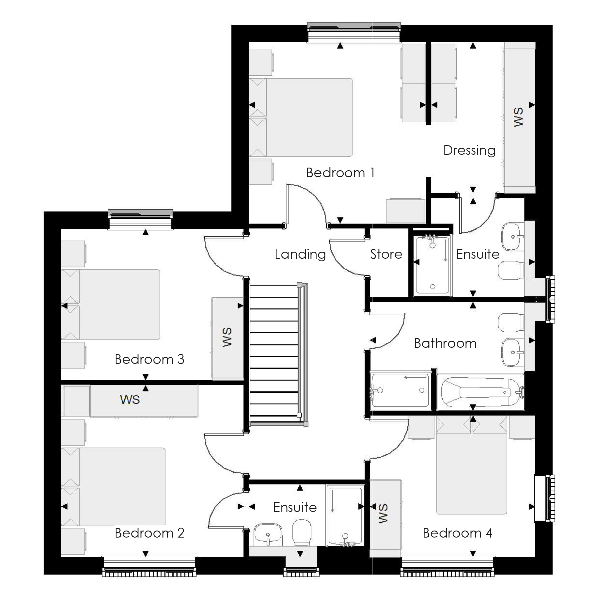 51, Lymington Bottom, Four Marks floorplan