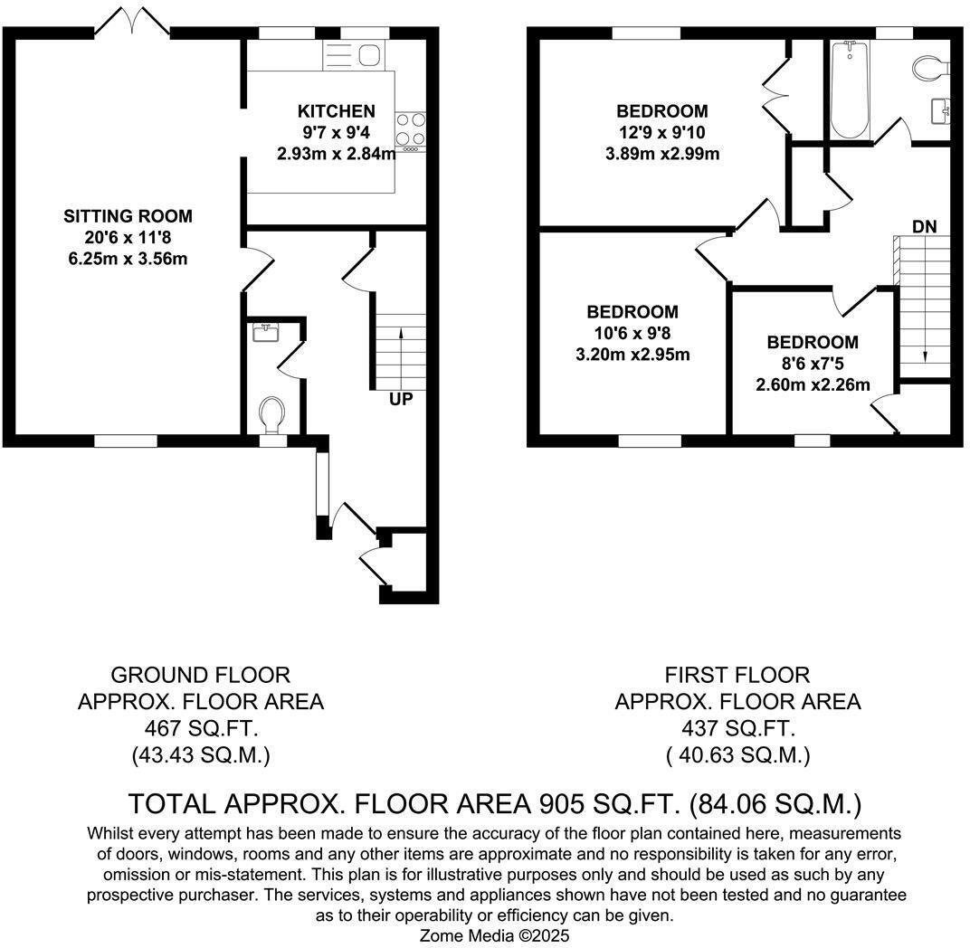 4, Green Lane, West Malling floorplan