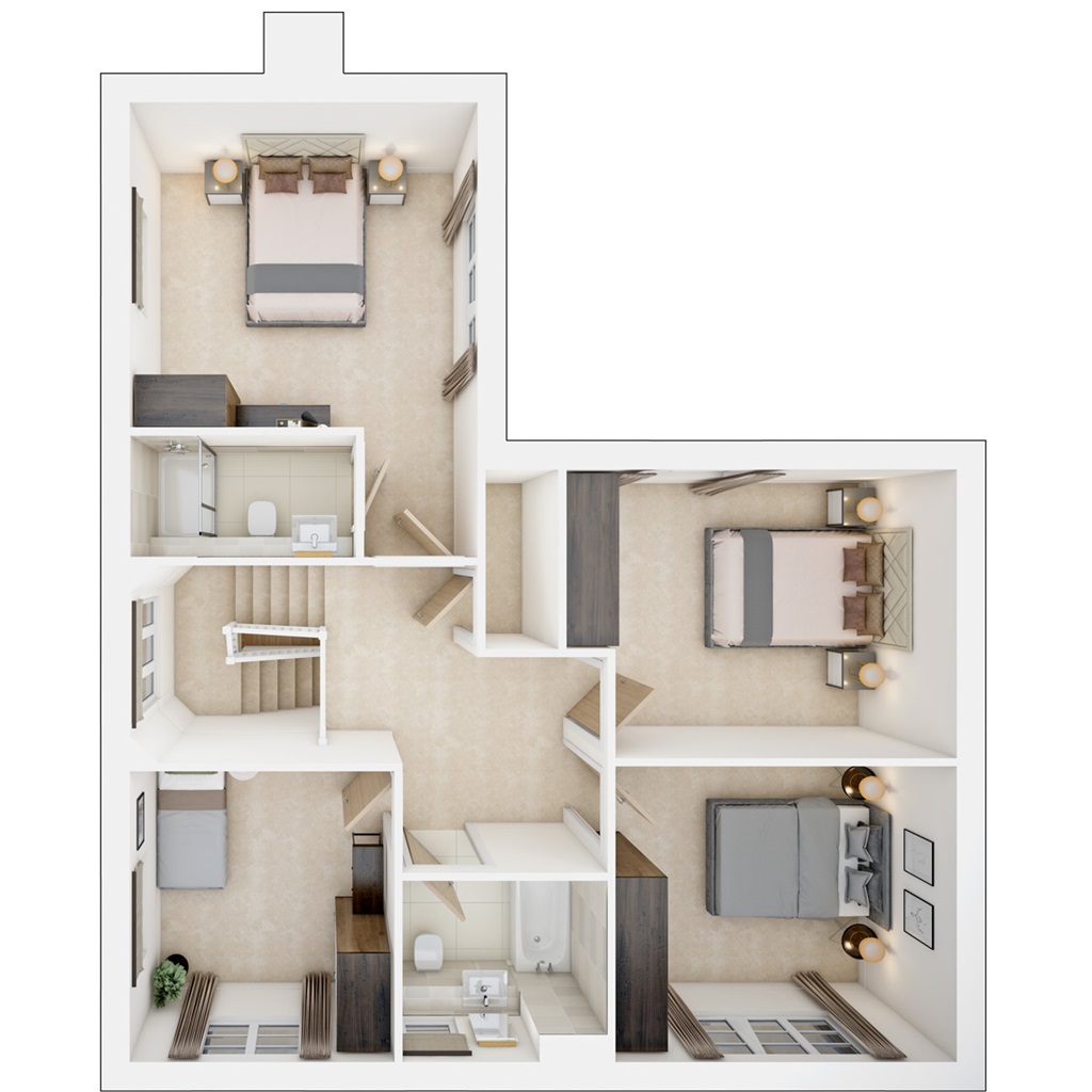 The Albion - Plot 90, Friars Oak, London Road, Hassocks floorplan