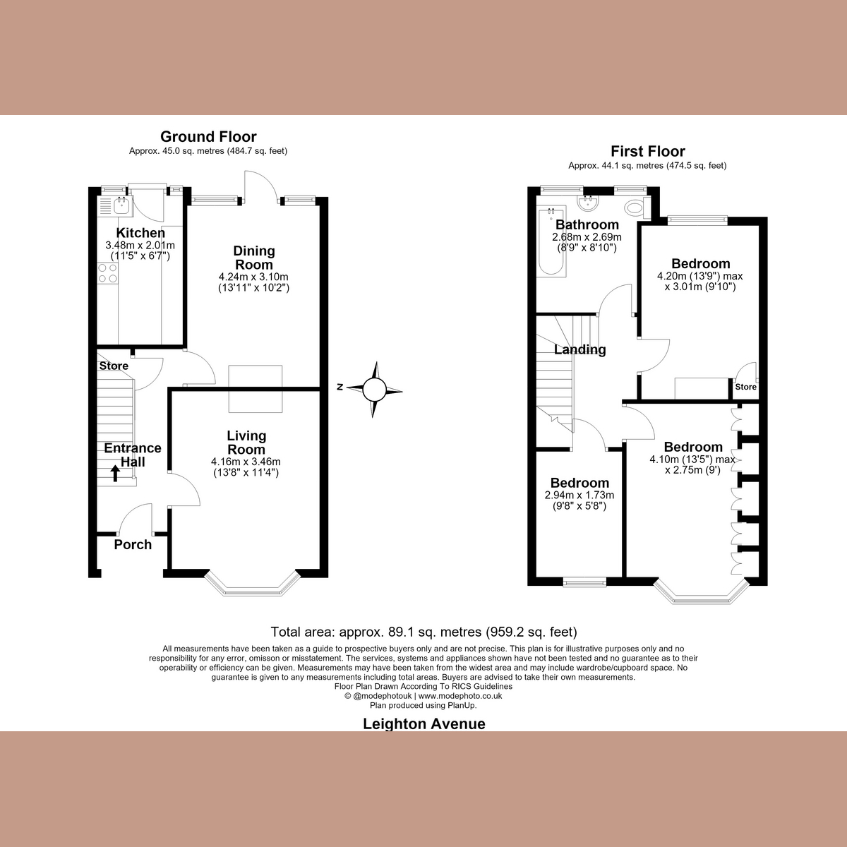 76, Leighton Avenue, Leigh-on-sea floorplan