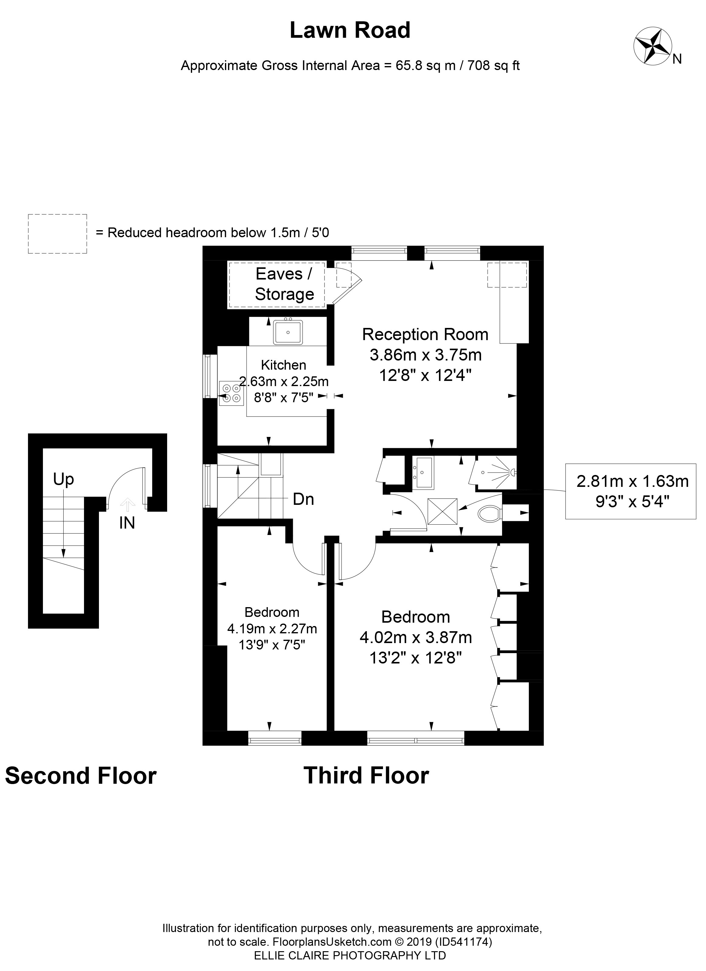 2 Bedrooms Flat to rent in Lawn Road, Belsize Park NW3