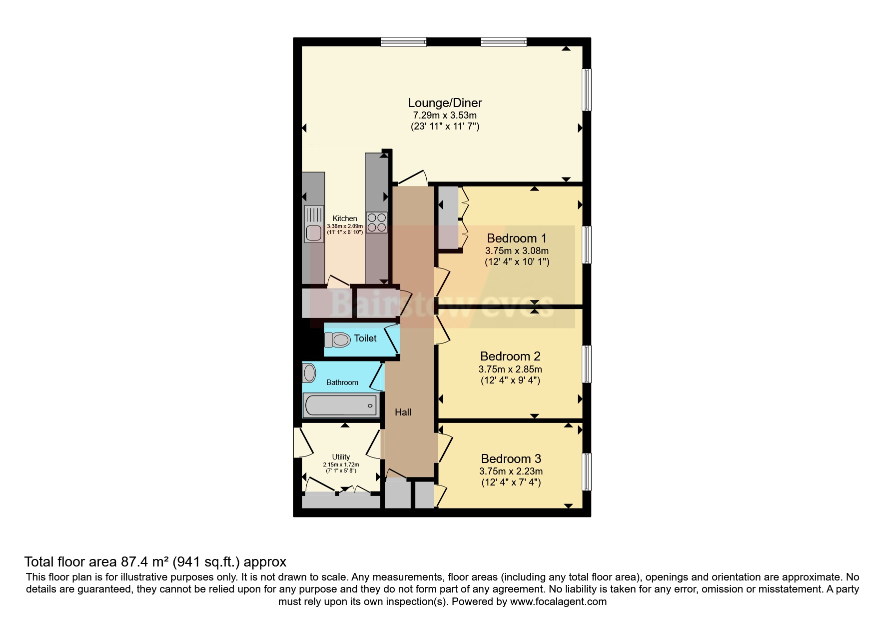 37 Maybourne Grange,, Turnpike Link, Croydon floorplan