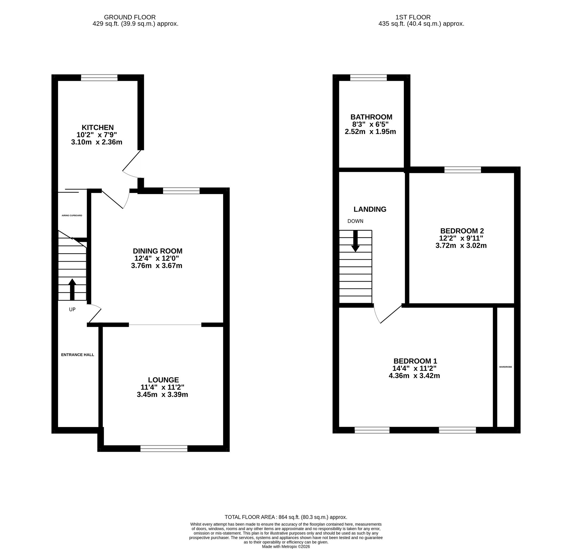 222 Broad Street, Crewe floorplan