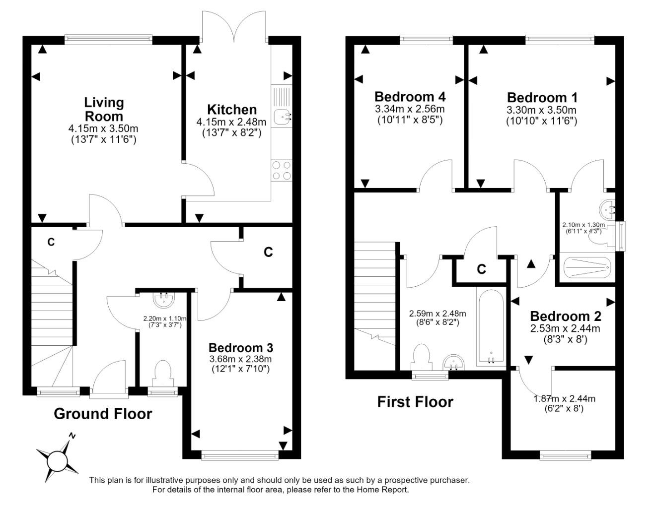 6, Lamond Crescent, Winchburgh floorplan