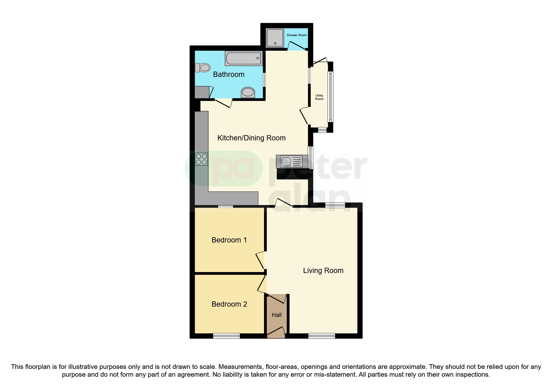 Gelli Houses, Cymmer, Port Talbot SA13, 2 bedroom bungalow for sale