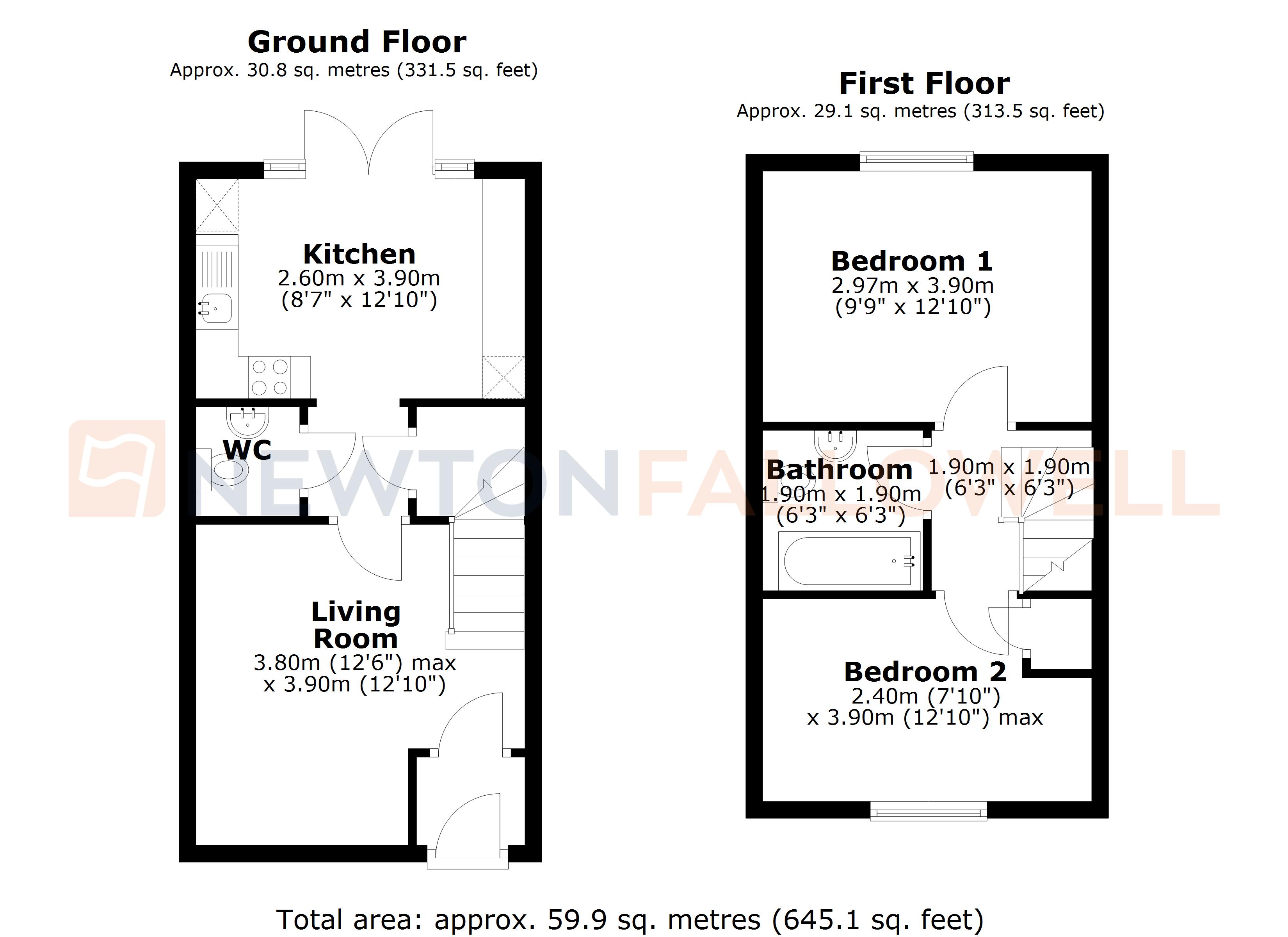 42, Edgbaston Drive, Retford floorplan