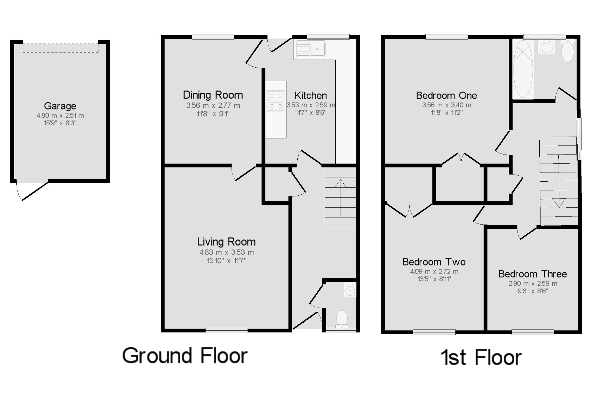 3 Bedrooms Semi-detached house for sale in Frimley, Camberley, Surrey GU16