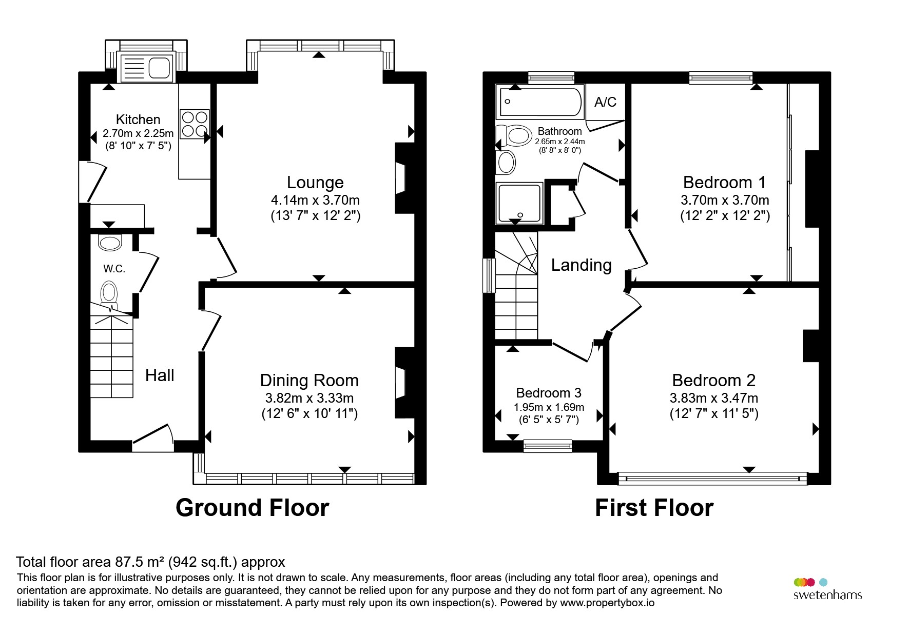 58, Darwin Street, Northwich floorplan