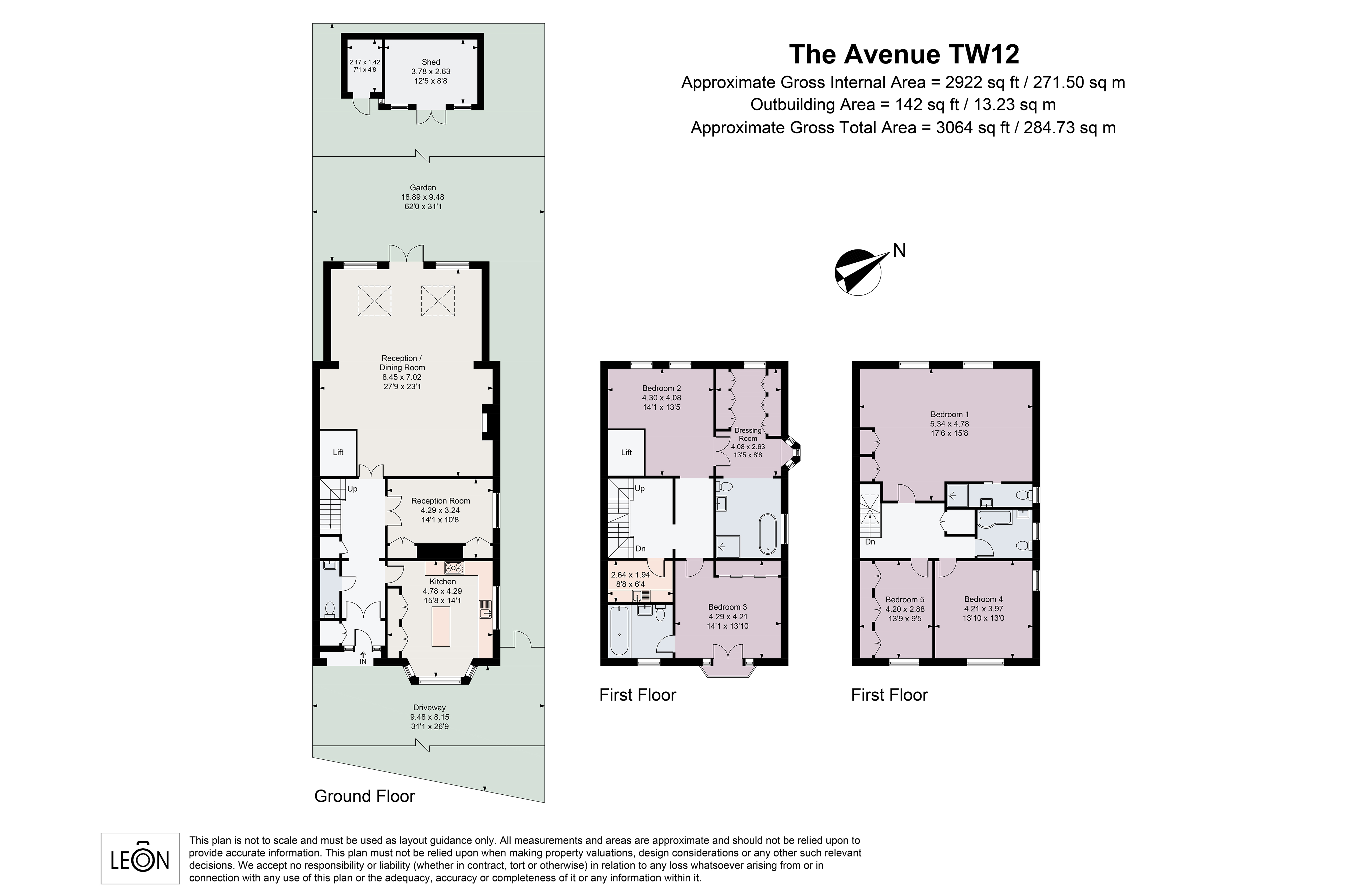 5A,, The Avenue, Hampton floorplan