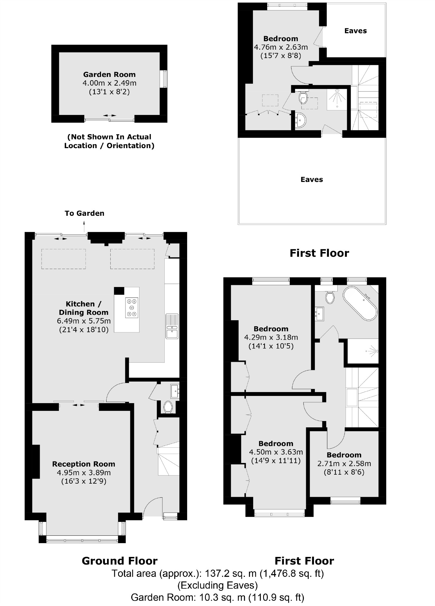 288, St. Margarets Road, Twickenham floorplan