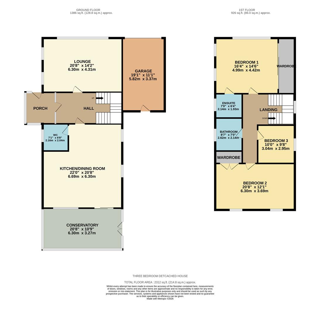 49, Sutton Lane, Preston floorplan