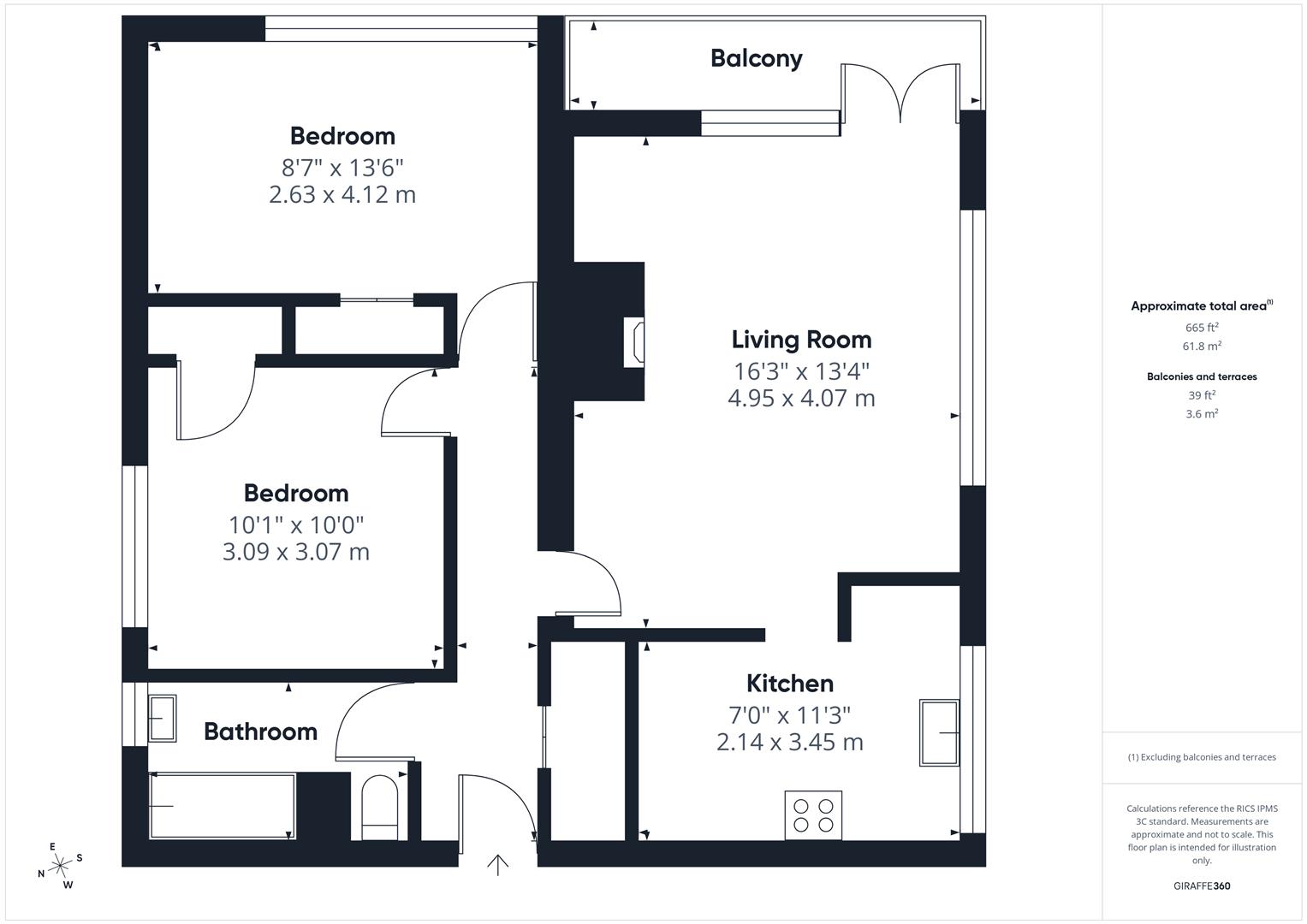 16, Vincent Close, Bristol floorplan