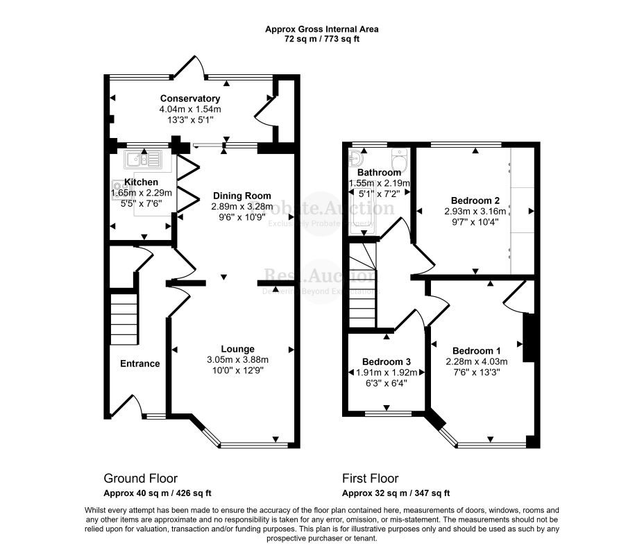 1, Toorack Road, Harrow floorplan