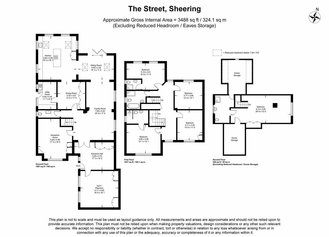 Richmond House, The Street, Bishop's Stortford floorplan