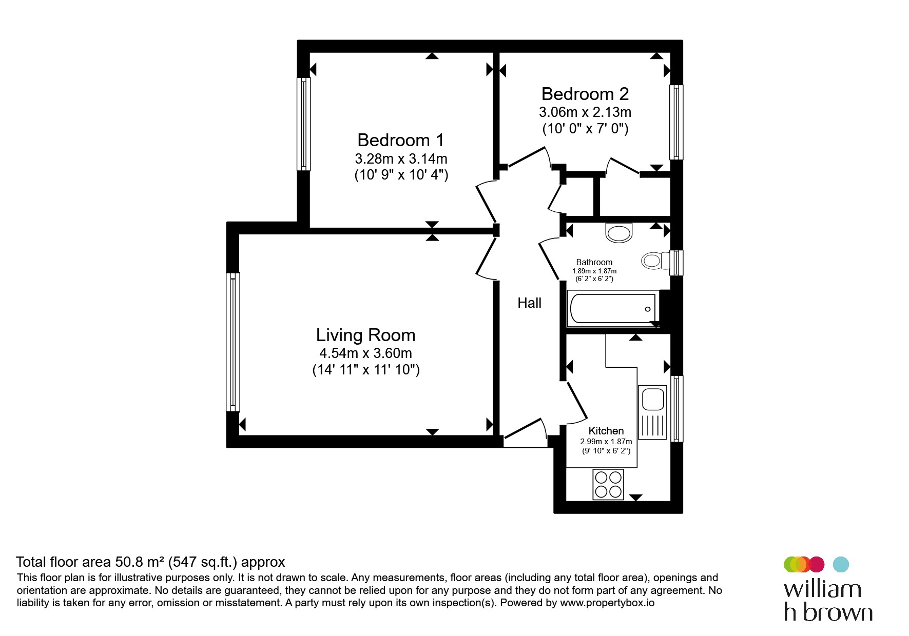 Flat 2, 148, Marfleet Avenue, Hull floorplan