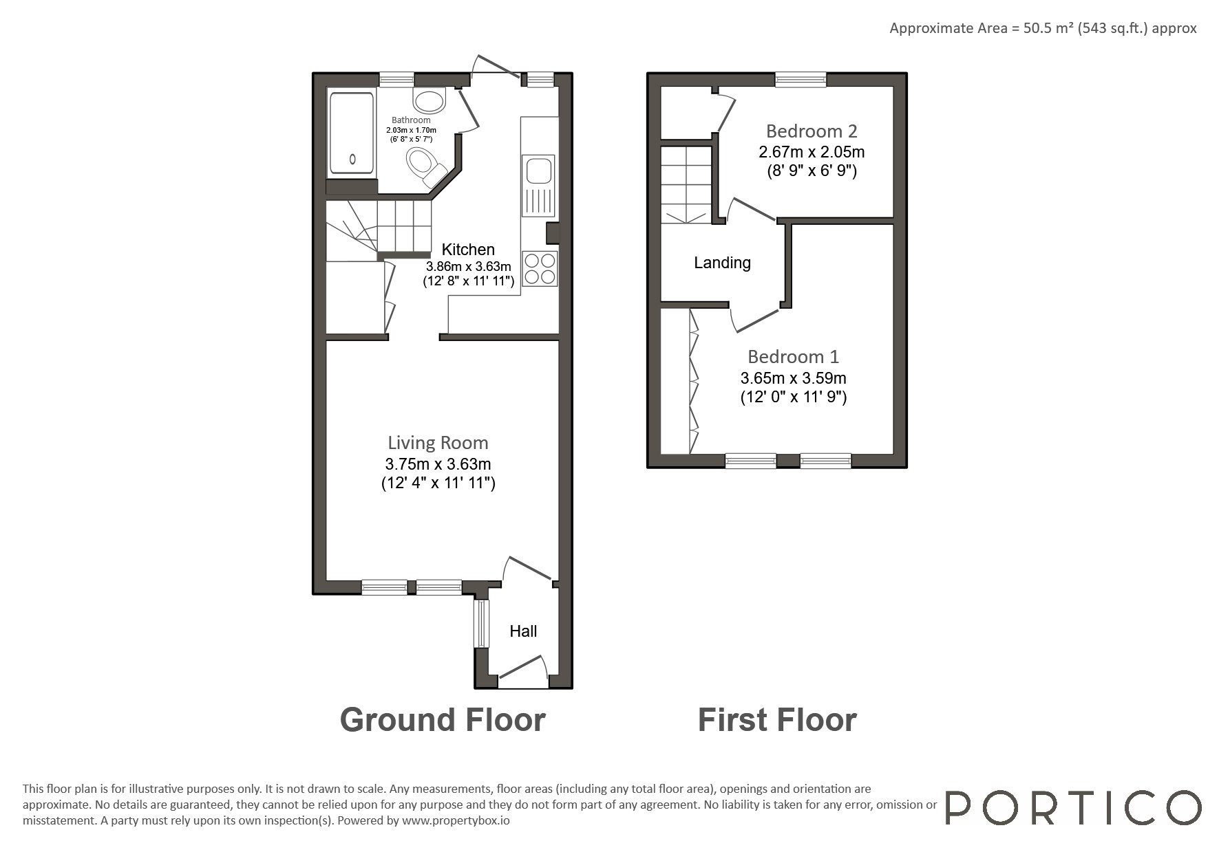 Claremont Road, London floorplan