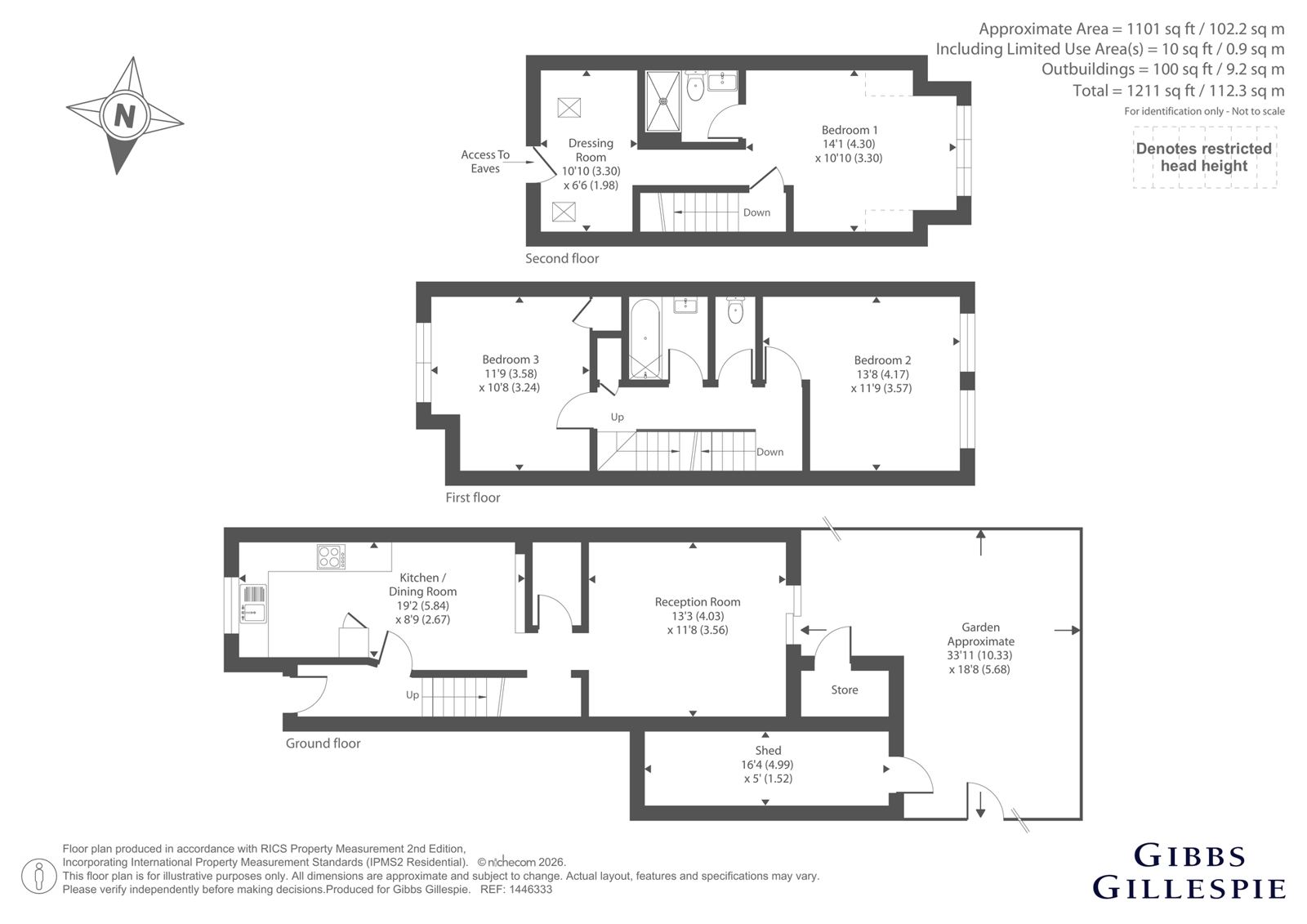 60, Hinkley Close, Uxbridge floorplan