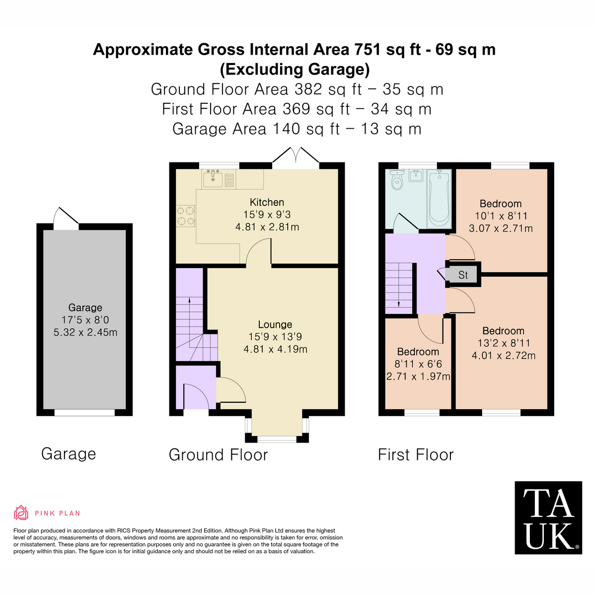 20, Derwent Close, Bordon floorplan