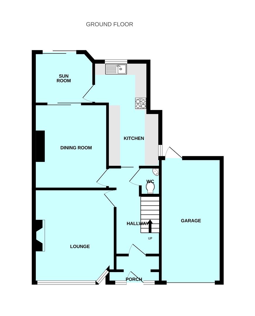 20, Woodford Crescent, Plymouth floorplan