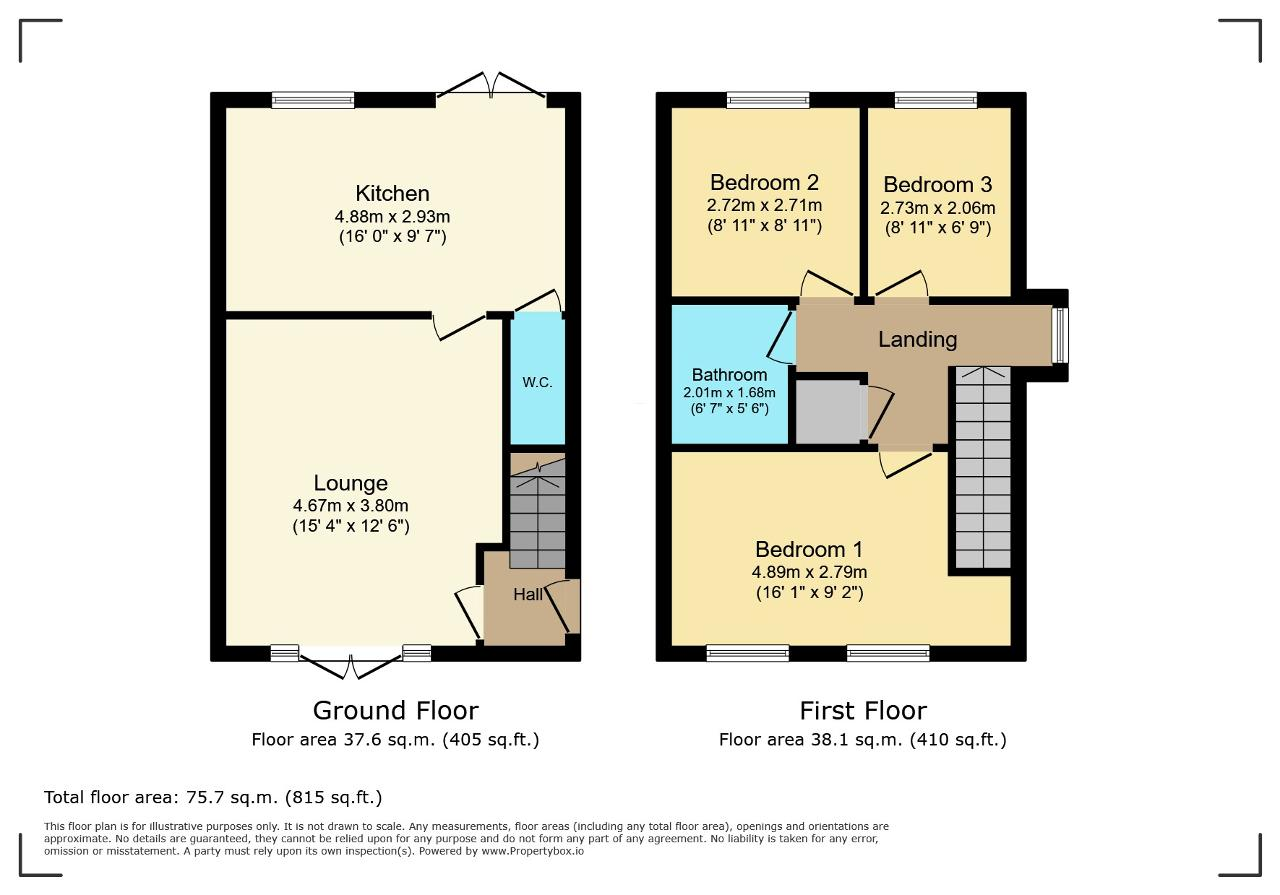 15, Bridle Close, Wisbech floorplan