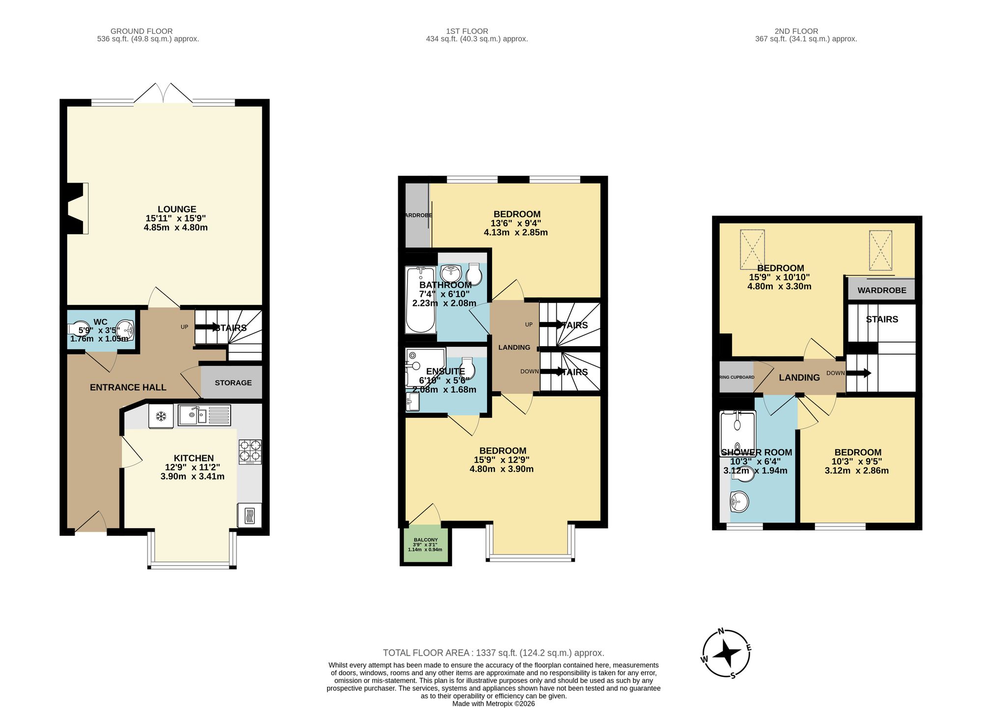 21 Farleigh Gardens, Rochester floorplan