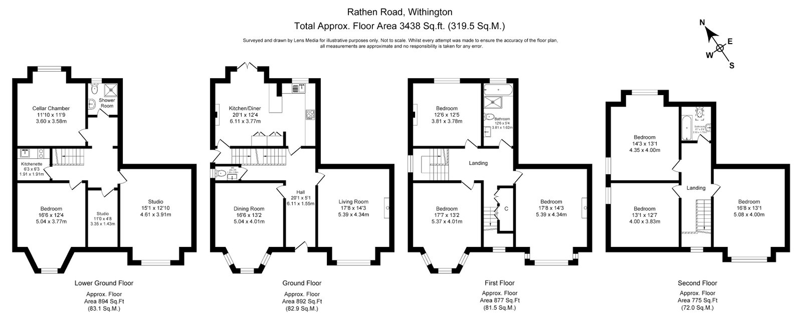 11, Rathen Road, Manchester floorplan