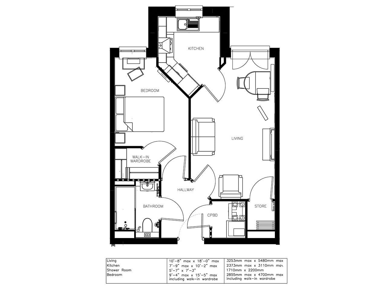 49, South Shields floorplan