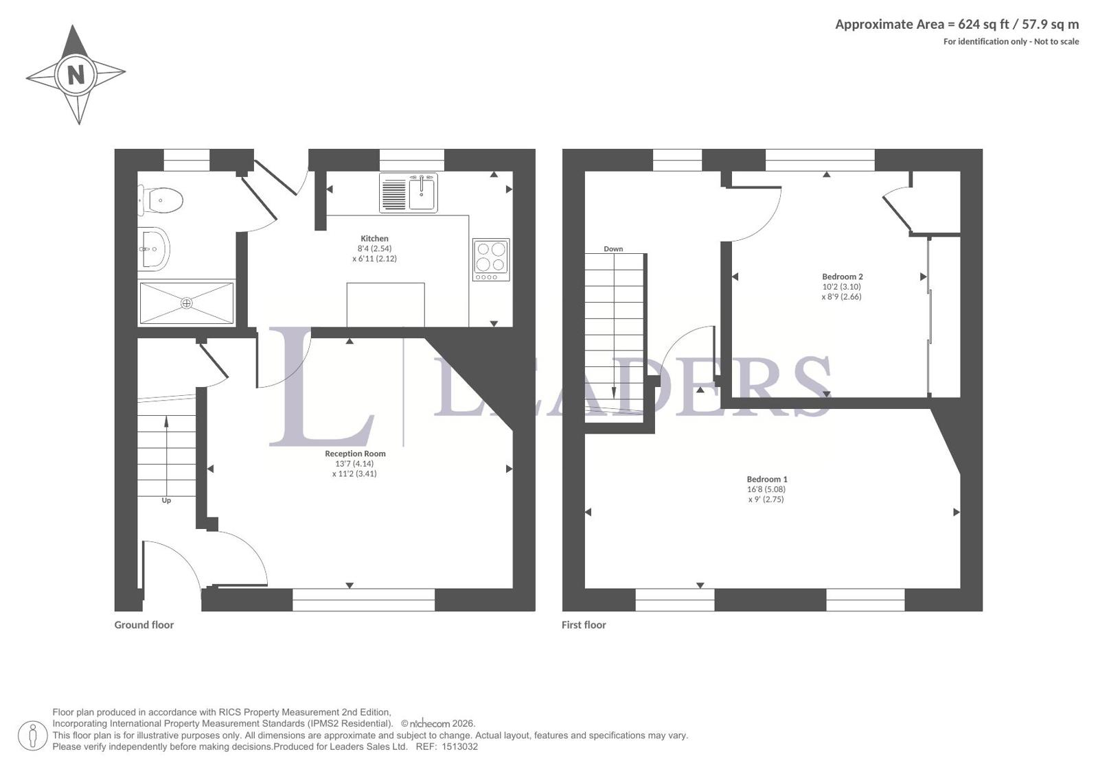 26, King George Avenue, West Sussex floorplan