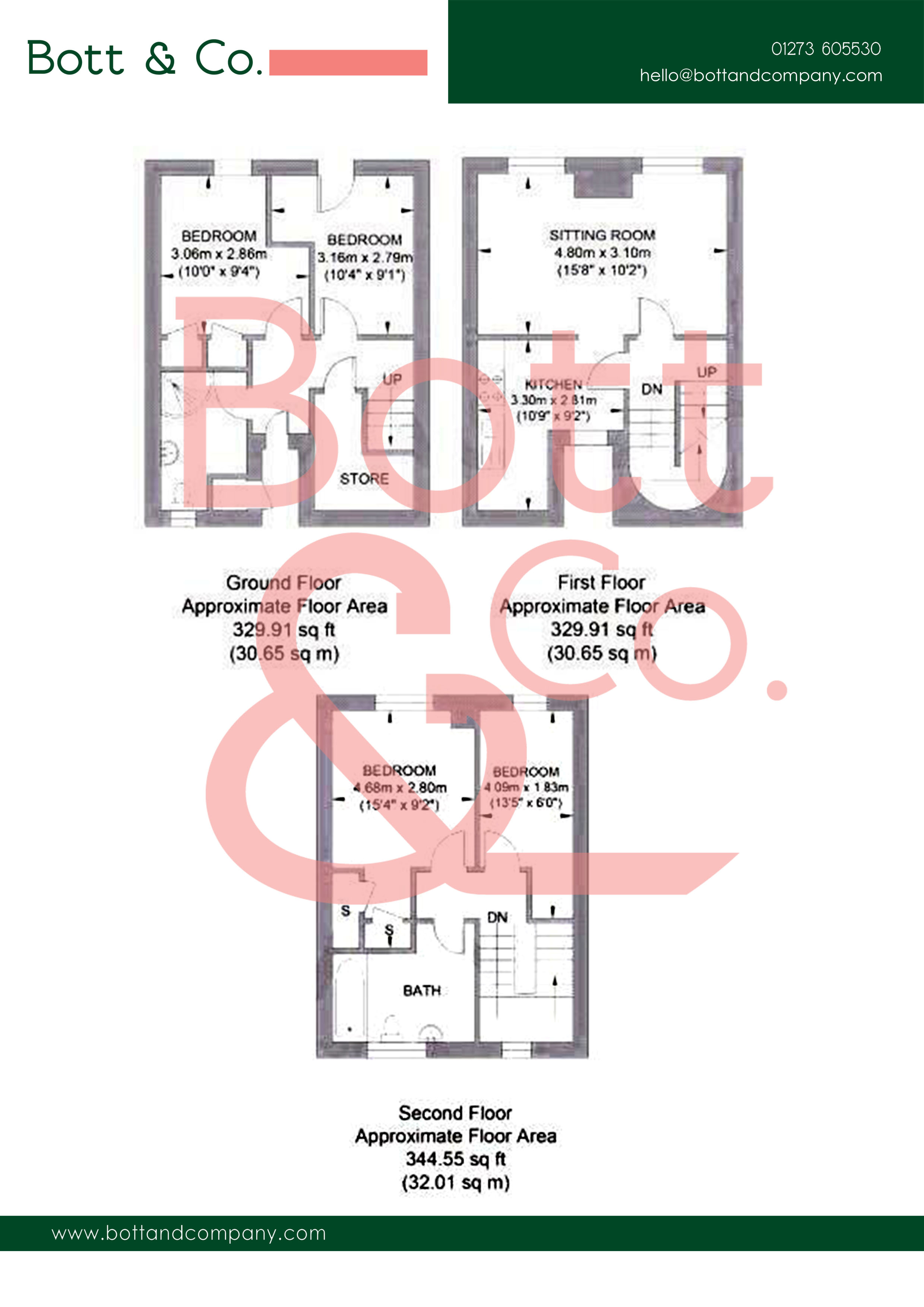 14, Rock Grove, Brighton floorplan