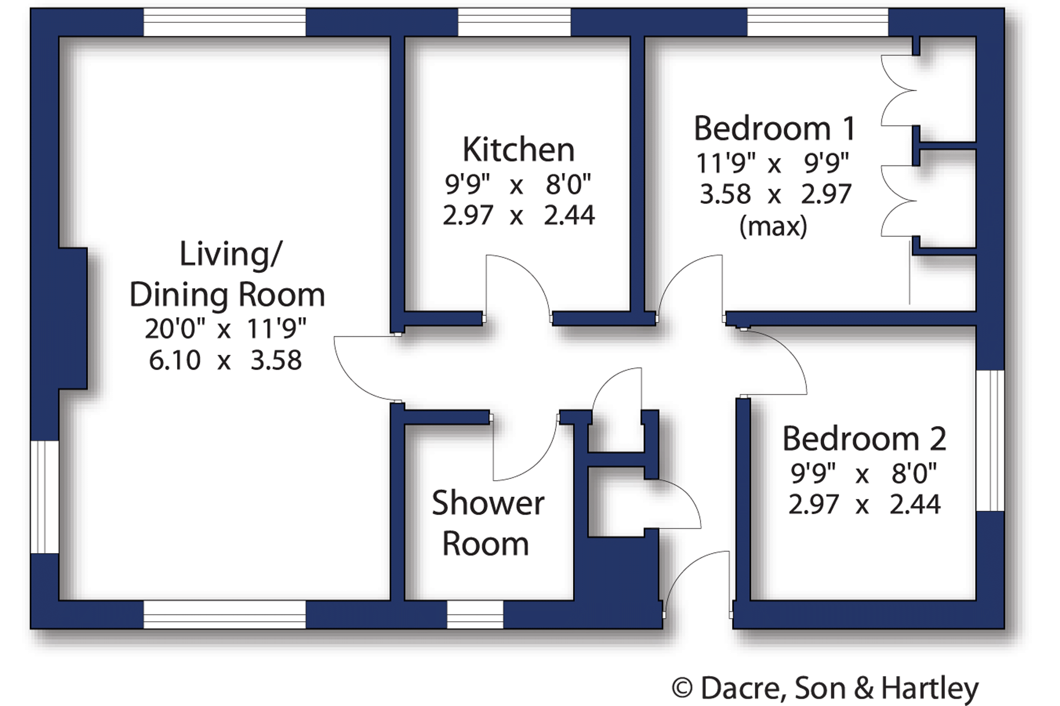 22, Wharfe View, Skipton floorplan