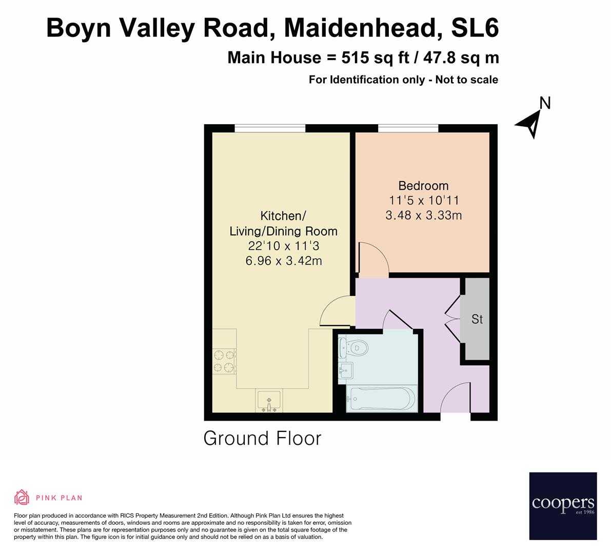 Apartment 6, Boulters Point, 99, Boyn Valley Road, Maidenhead floorplan