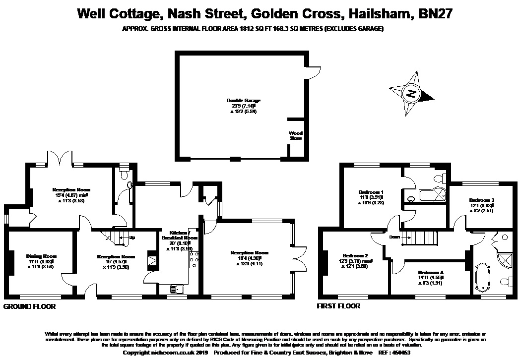 4 Bedrooms Cottage for sale in Nash Street, Golden Cross, Hailsham BN27