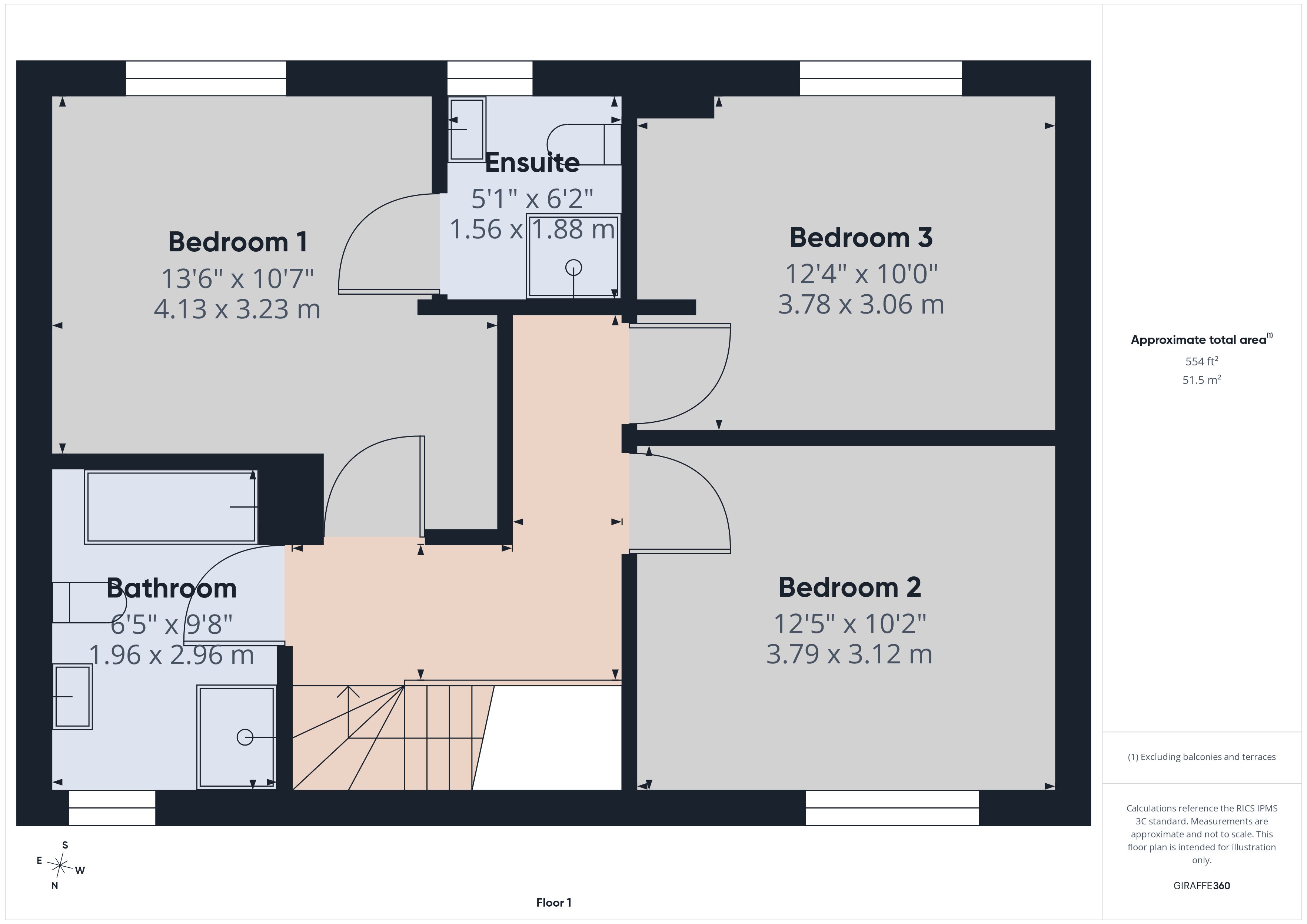 1 Bramley Lane,, North Road, Devon floorplan