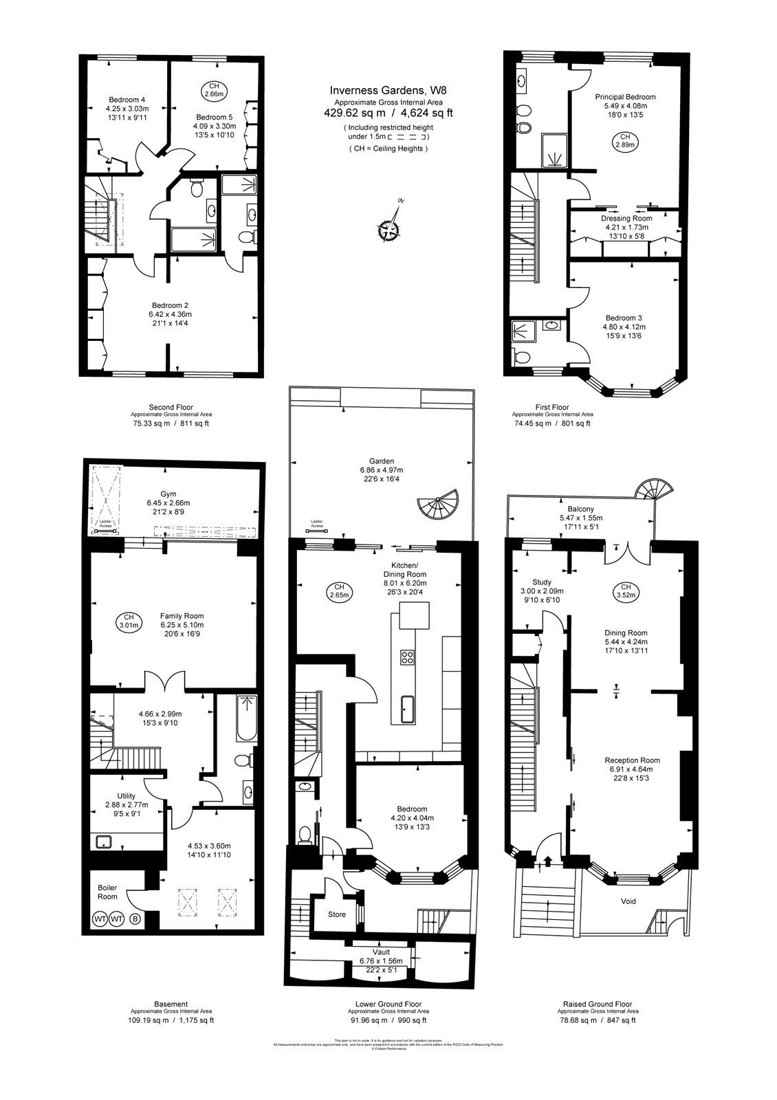 4, Inverness Gardens, London floorplan