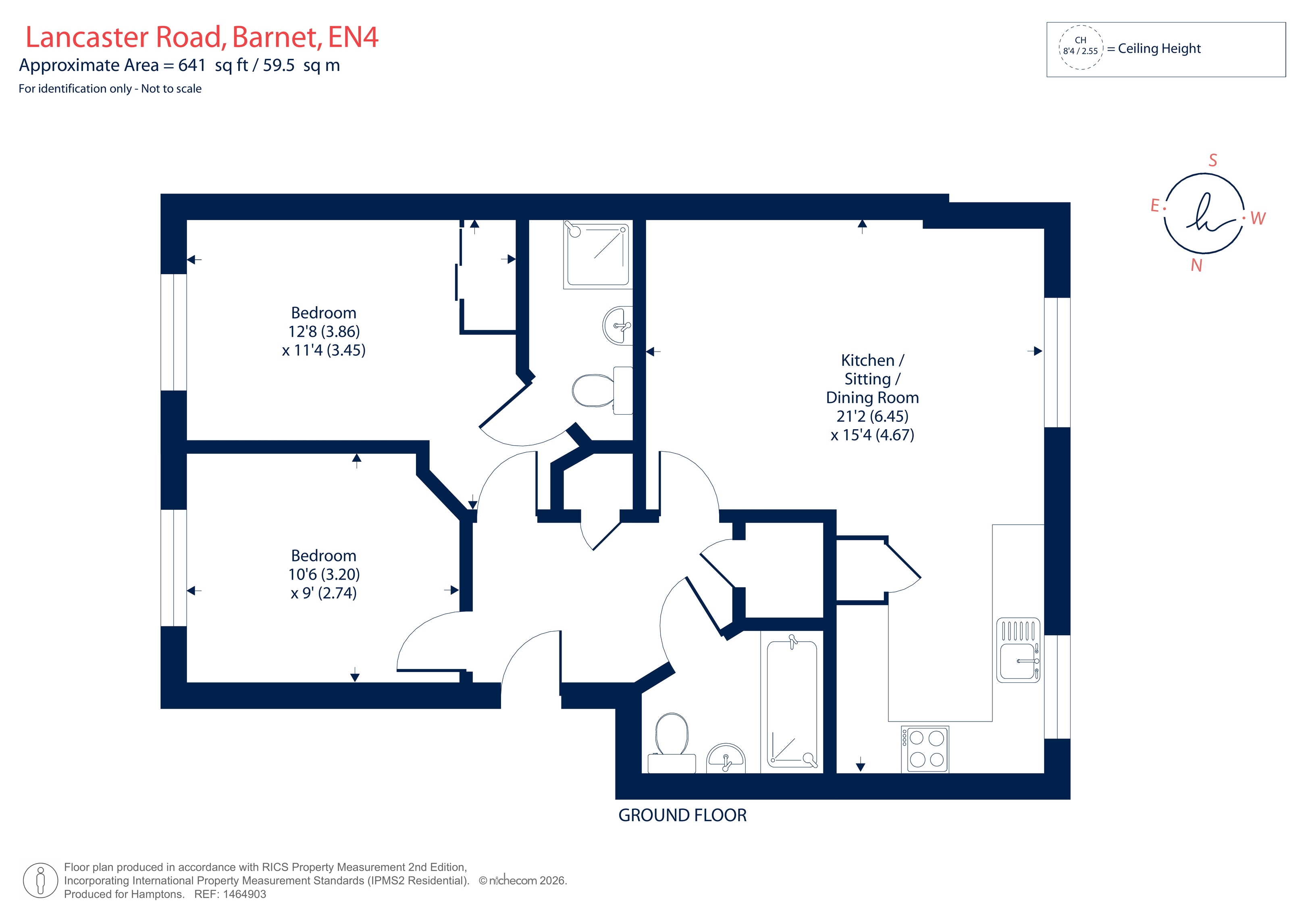 84, Lancaster Road, Barnet floorplan