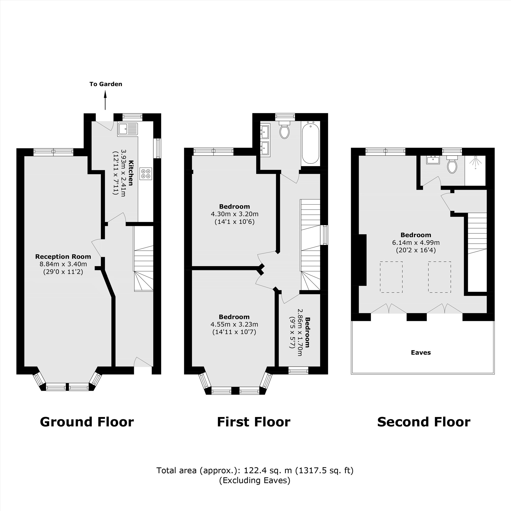 Mayfield Gardens, London floorplan