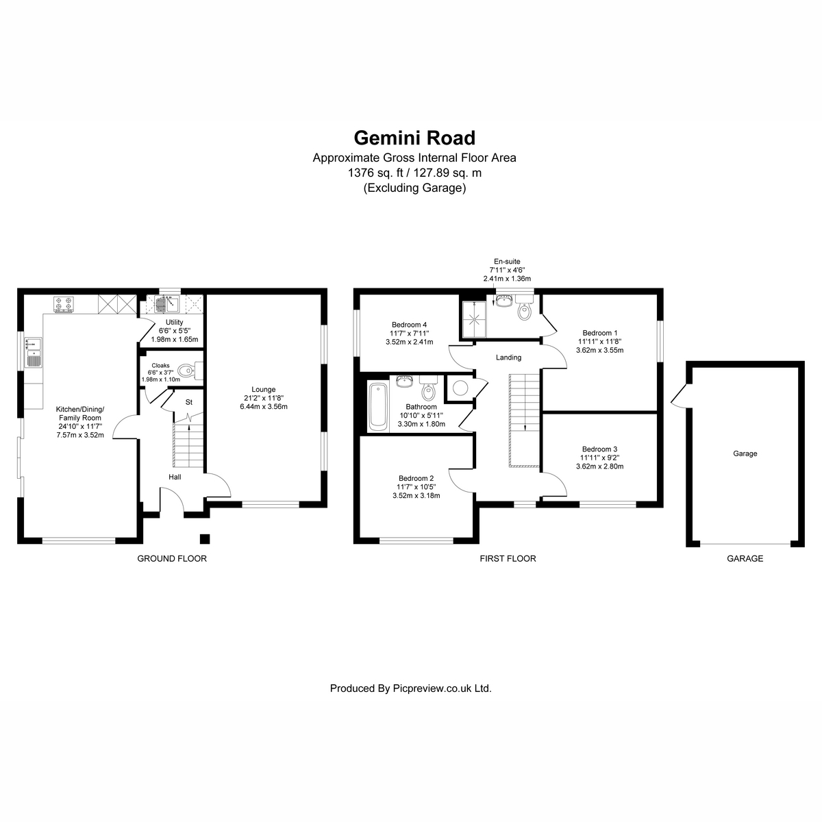 8, Gemini Road, Woodley, Reading floorplan
