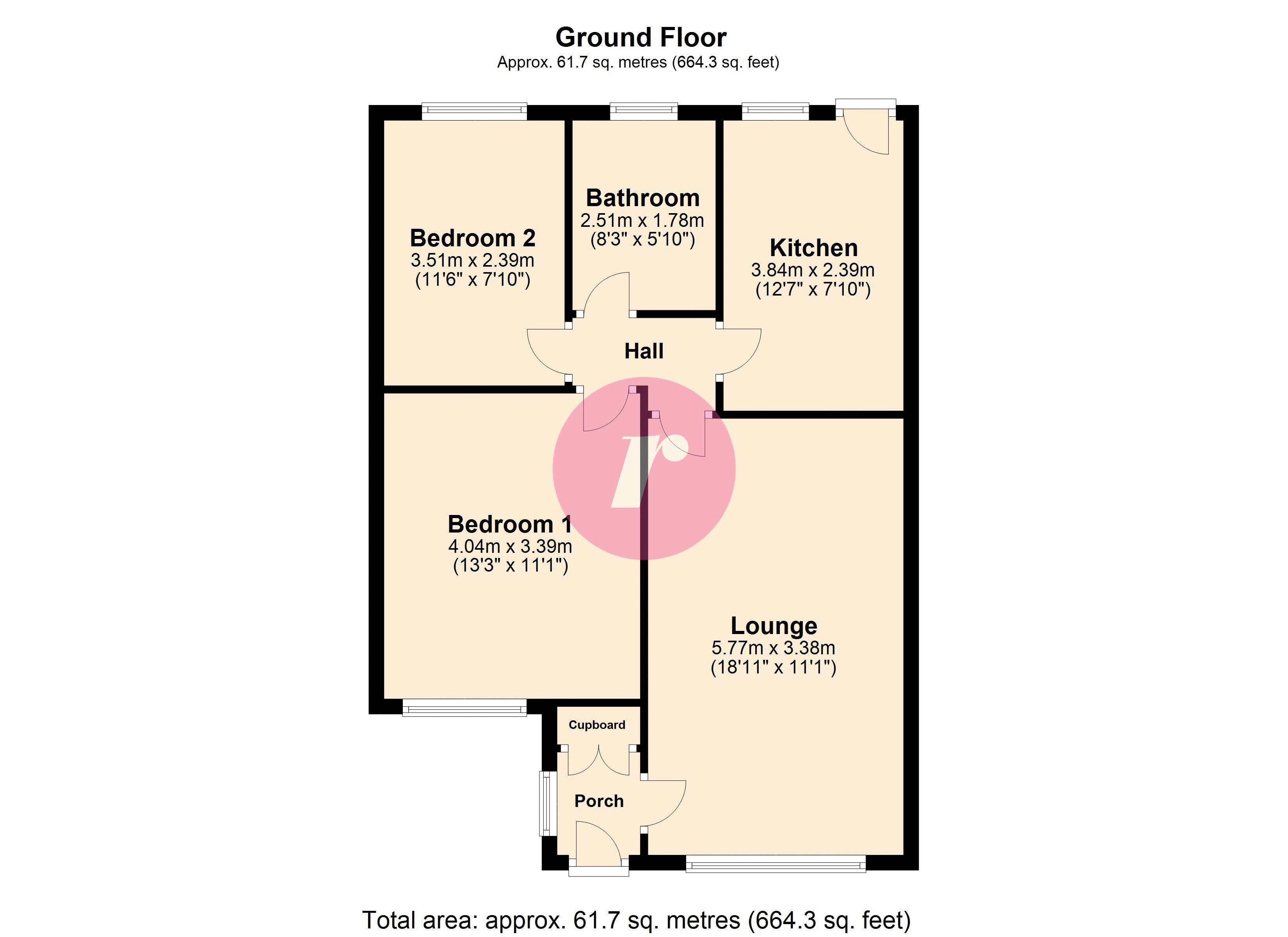 17, Pilsworth Road, Heywood floorplan