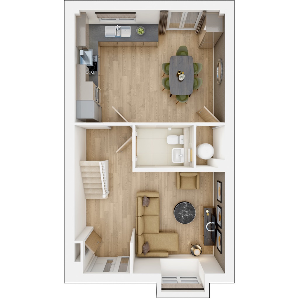 The Eynsford - Plot 21, Backwell Grove, Rodney Road, Backwell, Bristol floorplan