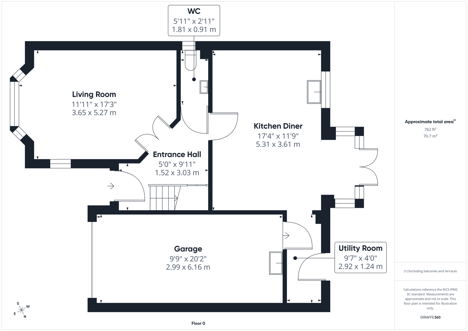 5, Stubbs Close, Pontefract floorplan
