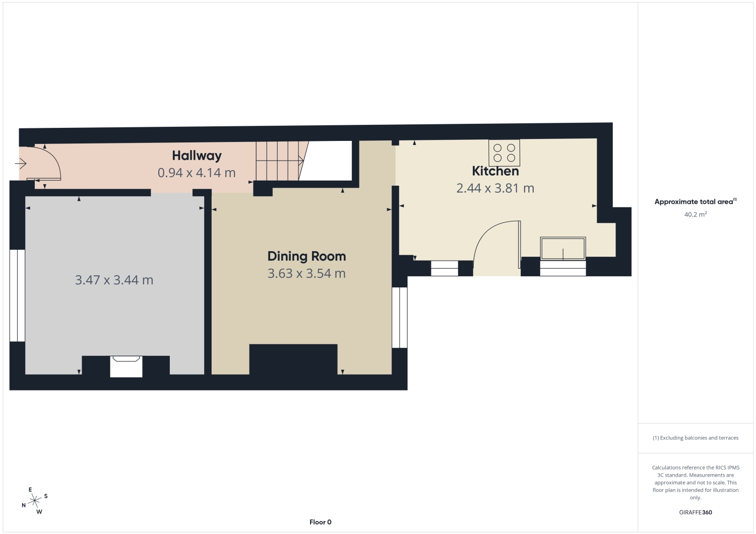 8, Pretoria Terrace John Street, Shrewsbury floorplan